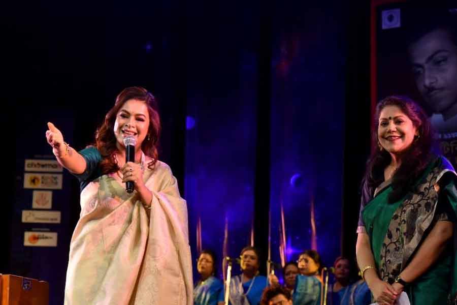 Salil Chowdhury's song was paid tribute to him in an event