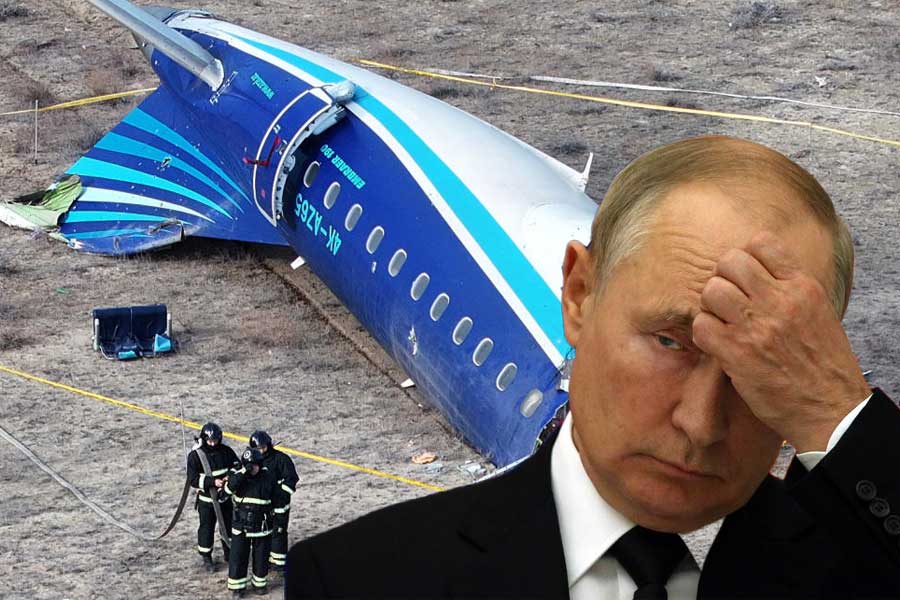 Vladimir Putin apologises to Azerbaijan leader for plane crash