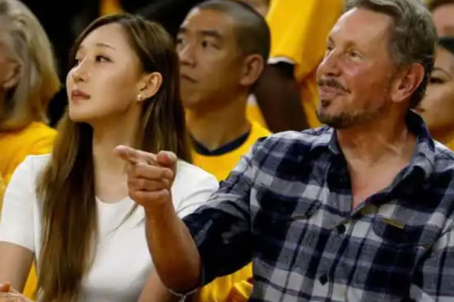 Who is jhu jolin, the sixth wife of oracle co-founder larry ellison 