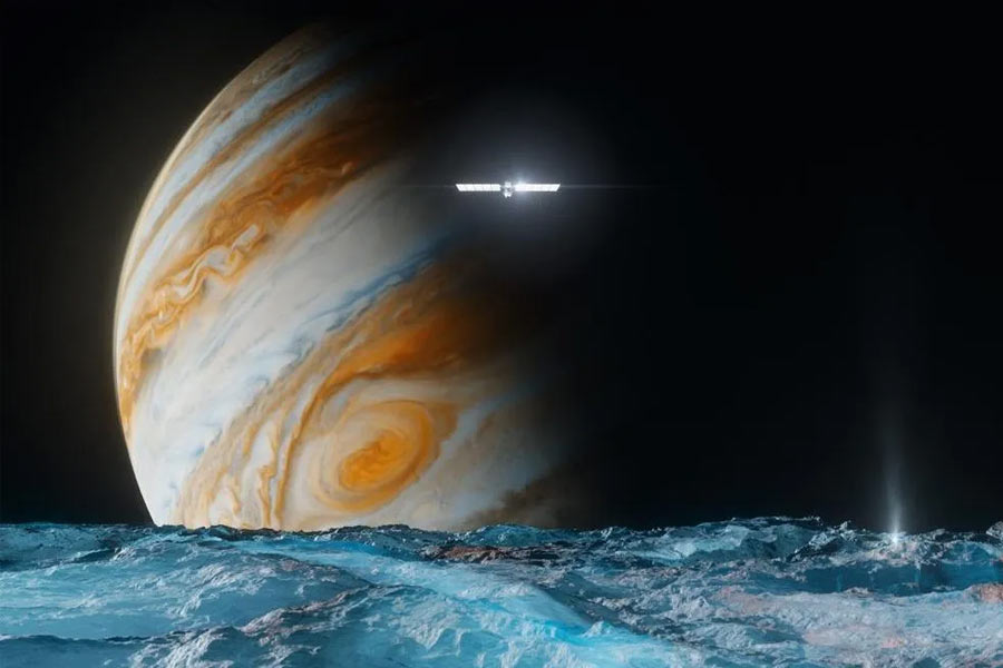 Europa Clipper will exploring Europa, the icy moon of Jupiter in search for any traces of alien life 