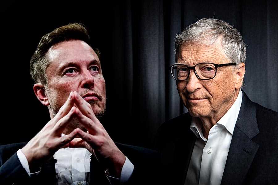 Elon Musk reignited his rivalry with Microsoft co-founder saying Bill Gates will go bankrupt 