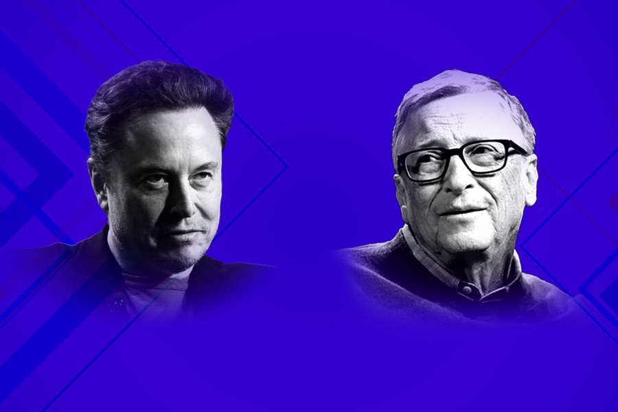 Elon Musk reignited his rivalry with Microsoft co-founder saying Bill Gates will go bankrupt 