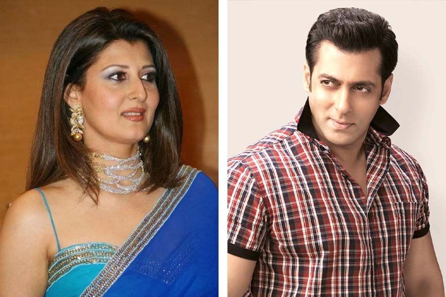 Image of Salman Khan and Sangeeta Bijlani