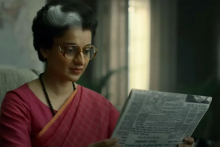 ‘ইমার্জেন্সি’ ছবির একটি দৃশ্যে কঙ্গনা।