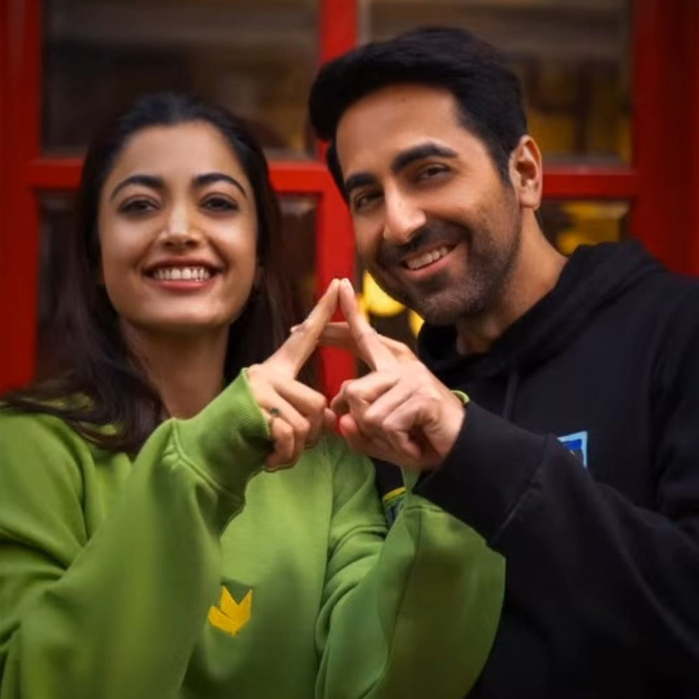 রশ্মিকা এবং আয়ুষ্মান।