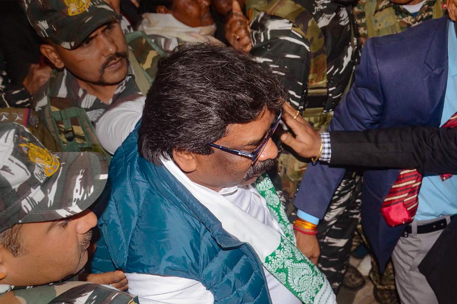 Jharkhand court has sent Hemant Soren to jail for one day