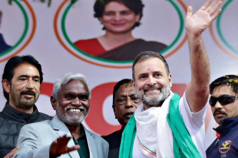 Rahul Gandhi said that INDIA bloc stopped BJP from toppling Jharkhand government
