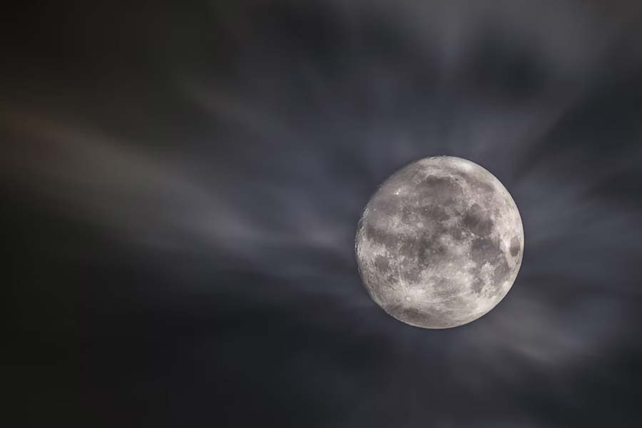 Because of thrust faults and shrinking moonquake happens in lunar south pole dgtl