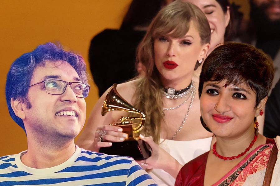 Bengali singer Anupam Roy and Lagnajita Chakraborty reacts to Taylor Swift’s Grammy win