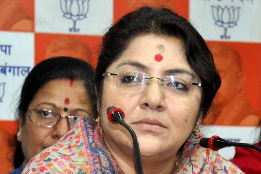 Locket Chatterjee says she will be the candidate of BJP in Hooghly for Lok Sabha Election