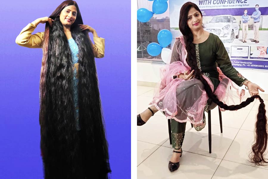 বিশেষ দৈহিক বৈশিষ্ট্যের জন্য বিশ্ব জুড়ে নজির গড়েছেন ভারতীয় এক মহিলা। উত্তরপ্রদেশের বাসিন্দা স্মিতা শ্রীবাস্তব। কিশোরী বয়স থেকেই চুল লম্বা রাখার ইচ্ছা জাগে তাঁর।