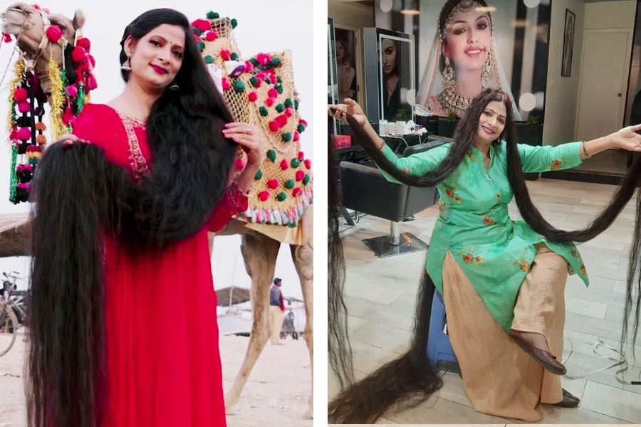 ১৪ বছর বয়স থেকেই চুল লম্বা করছেন স্মিতা। এখনও পর্যন্ত তাঁর চুলের দৈর্ঘ্য দাঁড়িয়েছে ৭ ফুট ৯ ইঞ্চি। সারা বিশ্বের মধ্যে দীর্ঘতম চুল রয়েছে স্মিতার।