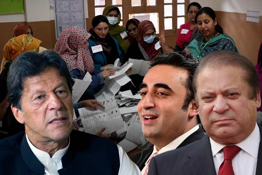Chaos in Pakistan as delay in counting caused protest by PTI backed independent candidates