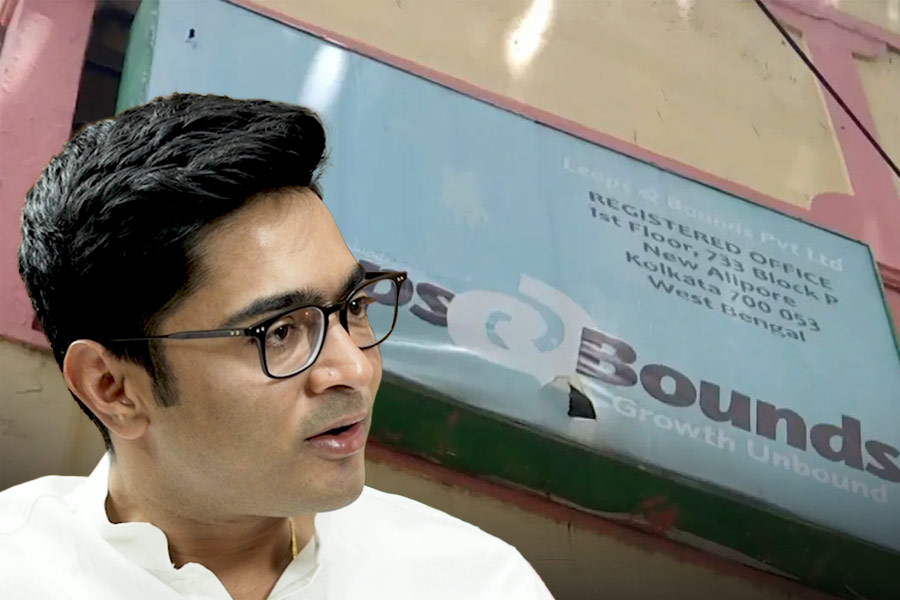 What is the business of Leaps and Bounds Company, said Abhishek Banerjee