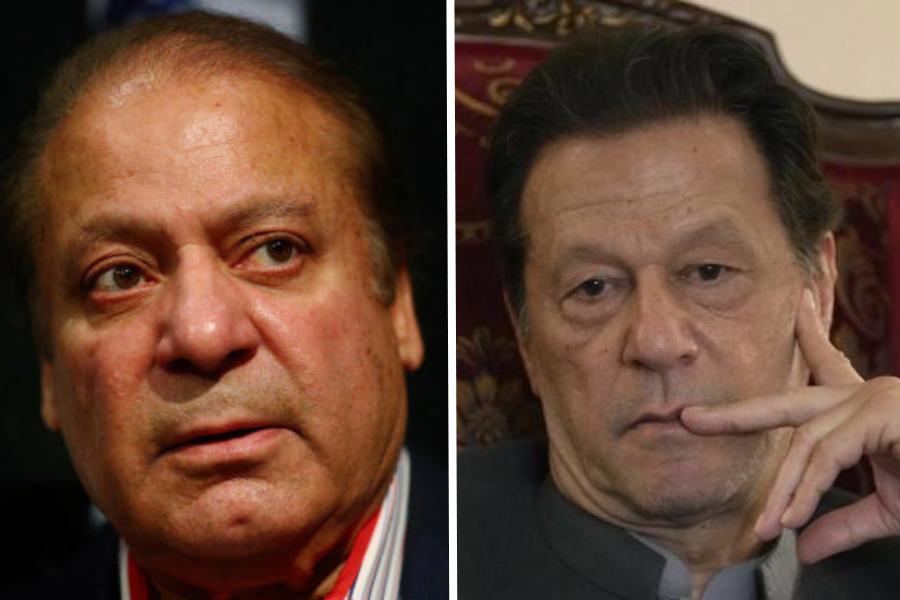 ইমরান এবং নওয়াজ, দু’জনেই সংখ্যাগরিষ্ঠতা পেয়ে সরকার গড়ার দাবি জানিয়েছেন। তবে নির্বাচন কমিশন এখনও পূর্ণাঙ্গ ফল ঘোষণা করেনি। মনে করা হচ্ছে, এখনও ৮ থেকে ১০টি কেন্দ্রে ভোটগণনা বাকি।