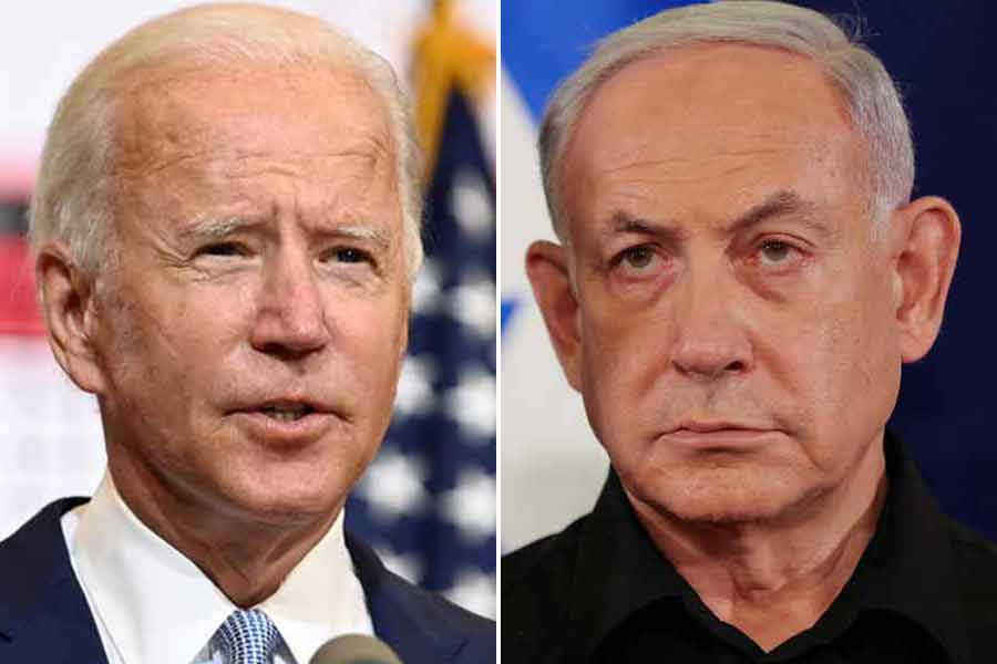 Benjamin Netanyahu says he has not talked with Joe Biden since his remark