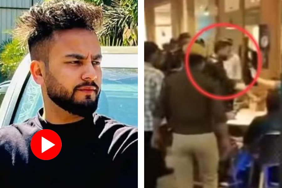 Elvish Yadav Slaps a man in restaurant video goes viral