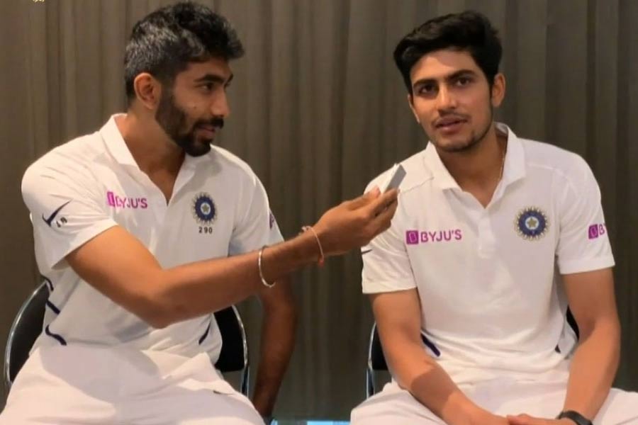 picture of Shubman Gill and Jasprit Bumrah