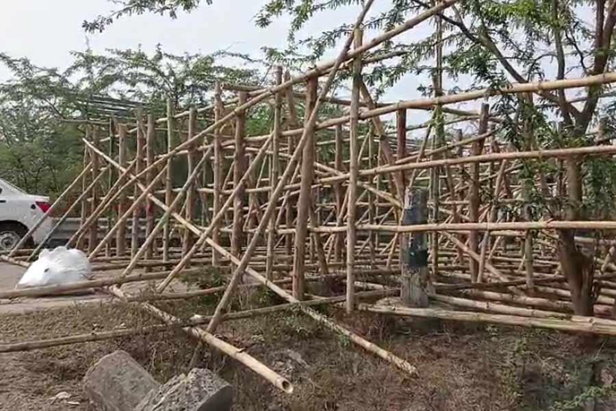 দুর্গে পরিণত সন্দেশখালি। 