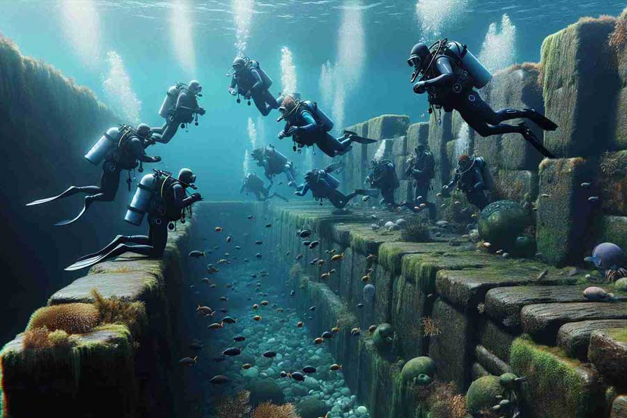 প্রায় ৩০০ বড় বড় বোল্ডার দিয়ে তৈরি হয়েছিল সেই প্রাচীর। সেগুলিকে জুড়েছে হাজার দেড়েক ছোট পাথর।