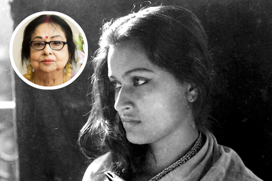 Madhabi Mukherjee speaks about her formal costar after the death of Anjana Bhowmick
