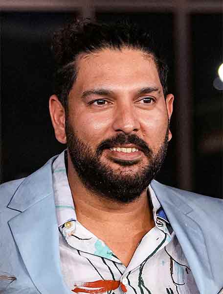 যুবরাজ সিংহ। পিটিআই