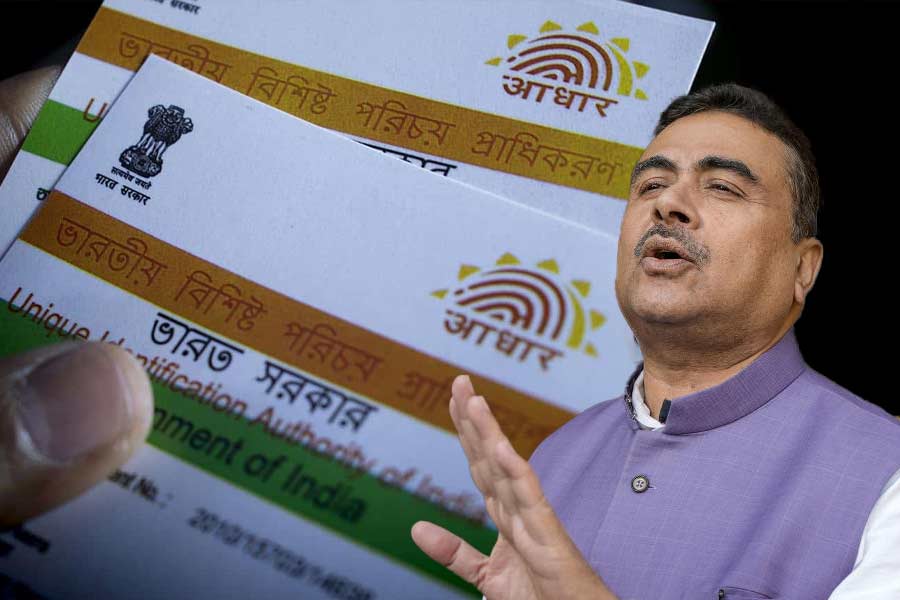 BJP leader Suvendu Adhikari says all deactivated Aadhar card will activate within 24 hours
