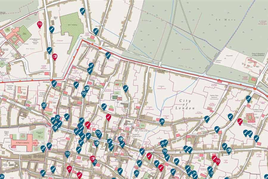 ২০১৮ সলে কেম্ব্রিজ ইনস্টিটিউট অফ ক্রিমিনোলজির ডেপুটি ডিরেক্টর ম্যানুয়েল এইজ়নার এক বিশেষ কাজে হাত দেন। তিনি মধ্যযুগের ইংল্যান্ডের বিভিন্ন হত্যাকাণ্ডের খতিয়ান নিয়ে একটি ডিজিটাল মানচিত্র তৈরি করেছিলেন। এই মানচিত্রে হত্যার স্থানগুলিকে চিহ্নিত করা ছিল। সেই চিহ্নিত জায়গাগুলিতে ক্লিক করলেই জানা যাবে কী ভাবে, কাকে, কারা, কী কারণে হত্যা করেছিলেন।