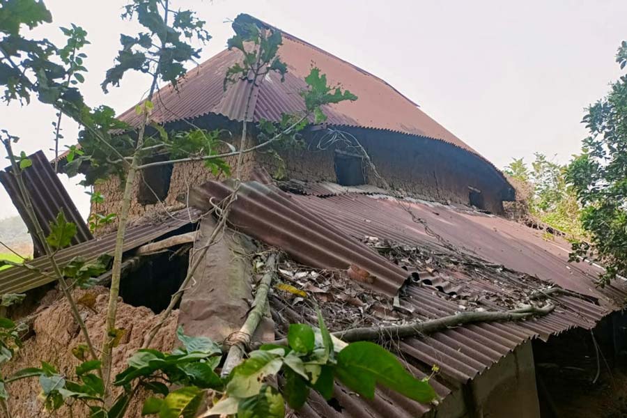 BJP workers returned to their homes in Bolpur after three years since the WB Assembly Election