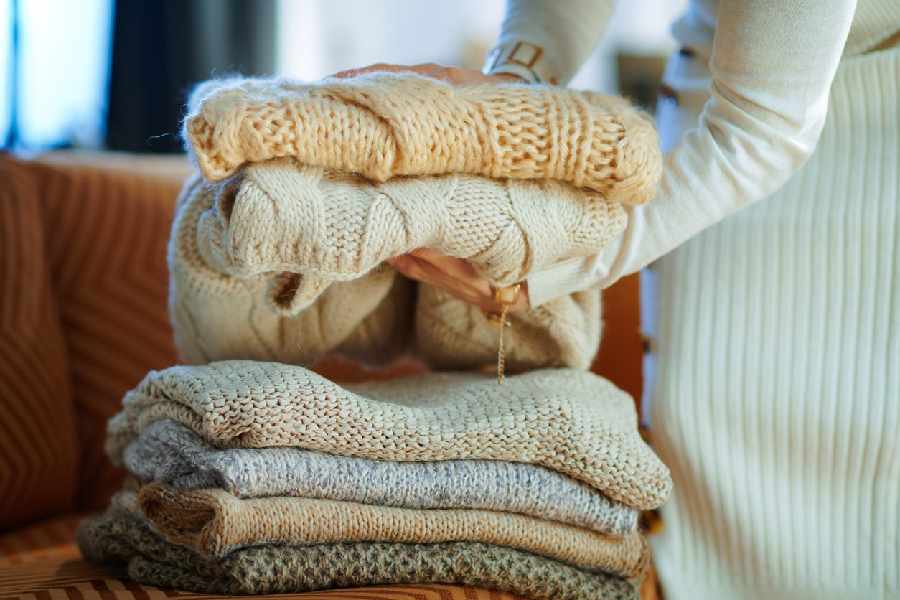 Five tips to remember when storing winter clothes