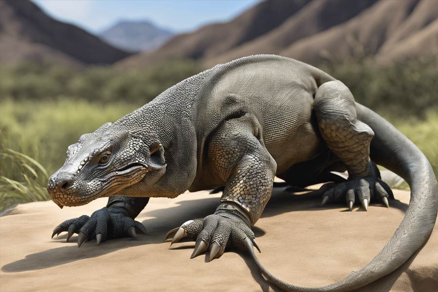 ৪০ লক্ষ বছর আগে ইন্দোনেশিয়ায় দেখা মিলত বিশালাকায় কোমোডো ড্রাগনের। আকারে ছোট হয়ে গেলেও তাদের অস্তিত্ব রয়েছে এখনও। বিশ্বের সবচেয়ে বড় গিরগিটির তকমাও পেয়েছে সে।