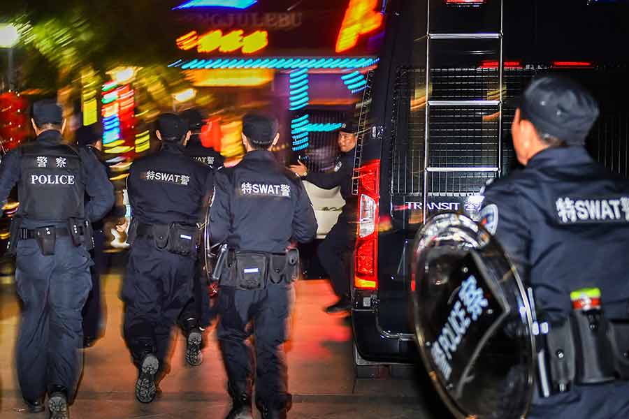 China has raided American businesses on suspicion of espionage, Ambassador Nicholas Burns reveals