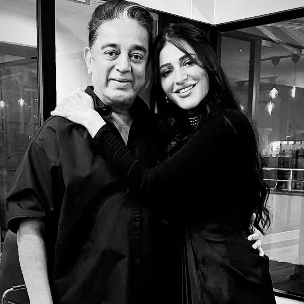Kamal Haasan, Mani Ratnam celebrate New Year with Shruti Haasan and her boyfriend Santanu