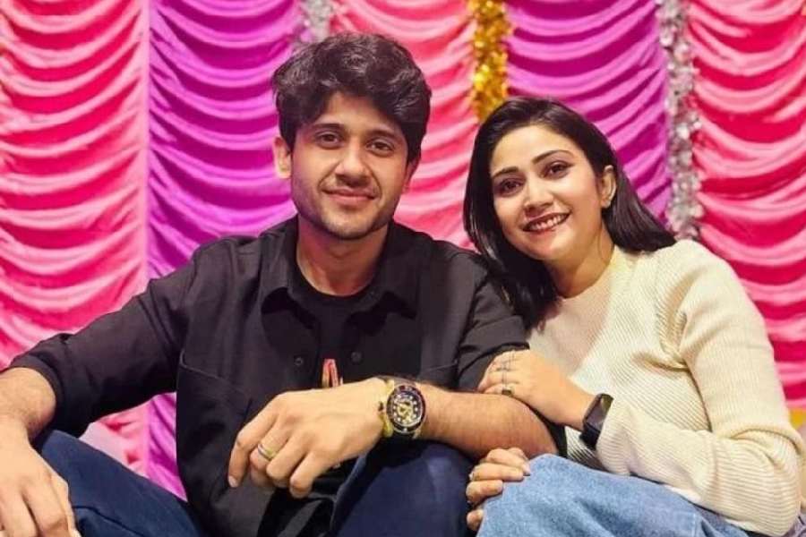 Speculations are Tollywood actor Adrit Roy and actress Kaushambi Chakraborty are not getting married in January
