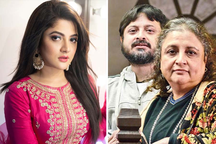 Speculations are there that Tollywood actress Koushani Mukherjee will act in Nandita Roy and Shiboprasad Mukherjee’s movie