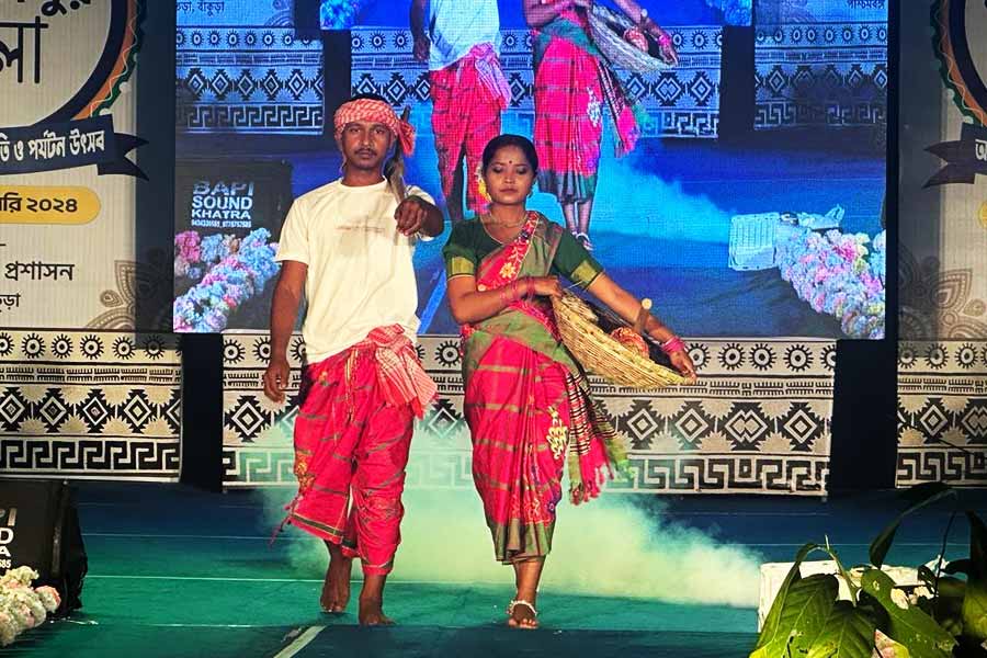 Fashion Show At Mukutmanipur Mela 