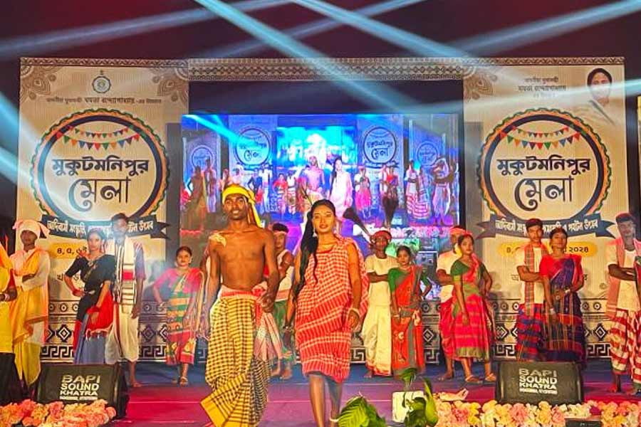 Fashion Show At Mukutmanipur Mela 