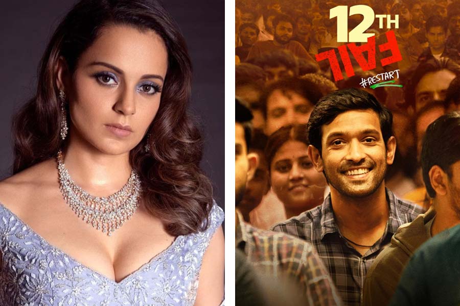 Kangana Ranaut praises Vikrant Massey for his performance in 12th Fail, years after calling him cockroach