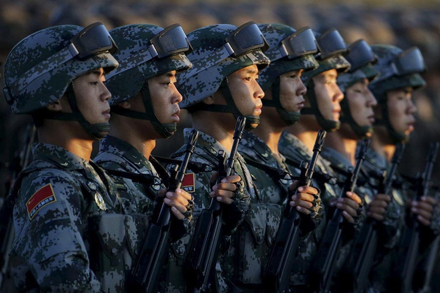 China sanctions five US defence companies