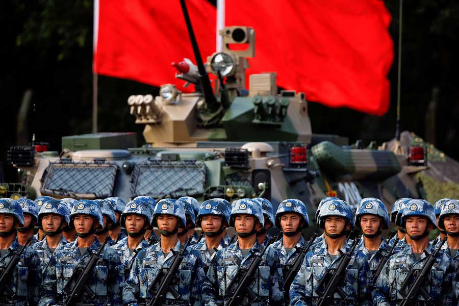 China sanctions five US defence companies