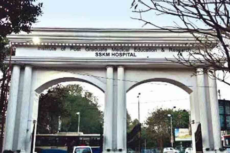 An image of SSKM Hospital