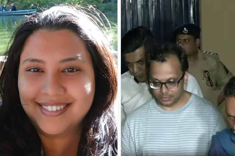 Police put Suchana Seth and her husband face to face during interrogation