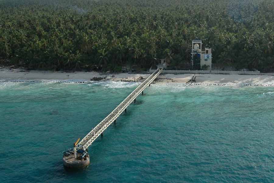 Government is trying to solve water crisis problem in Lakshadweep