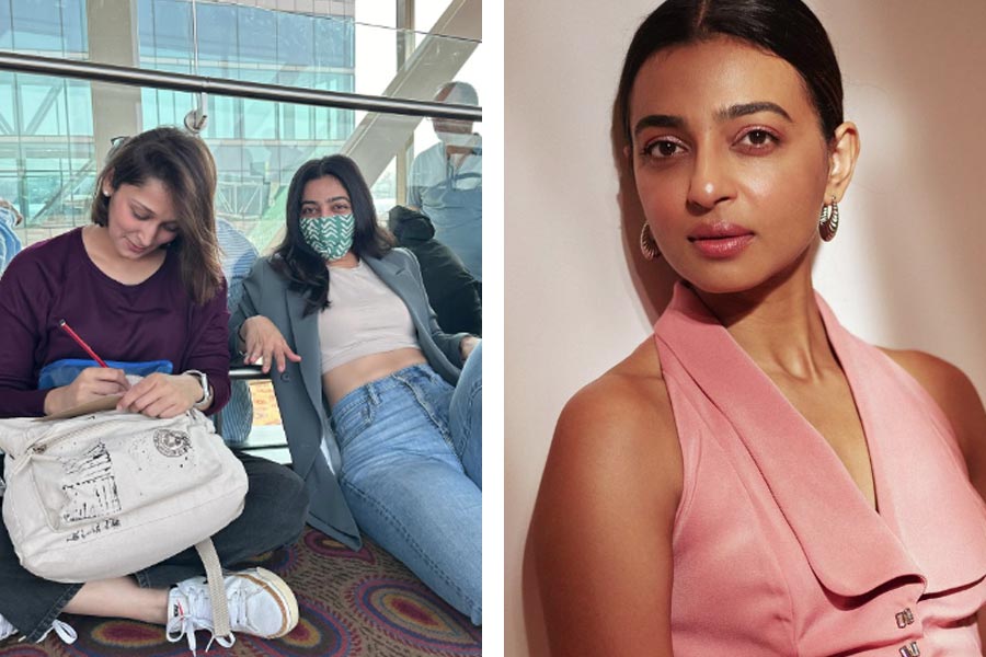 Bollywood actor Radhika Apte locked in airport for hours.