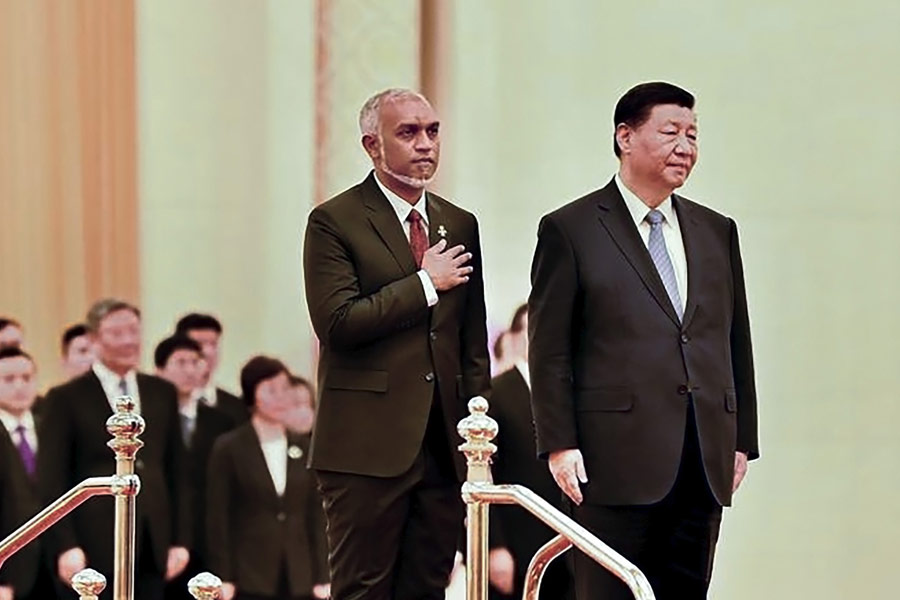 image of Muizzu, jinping 