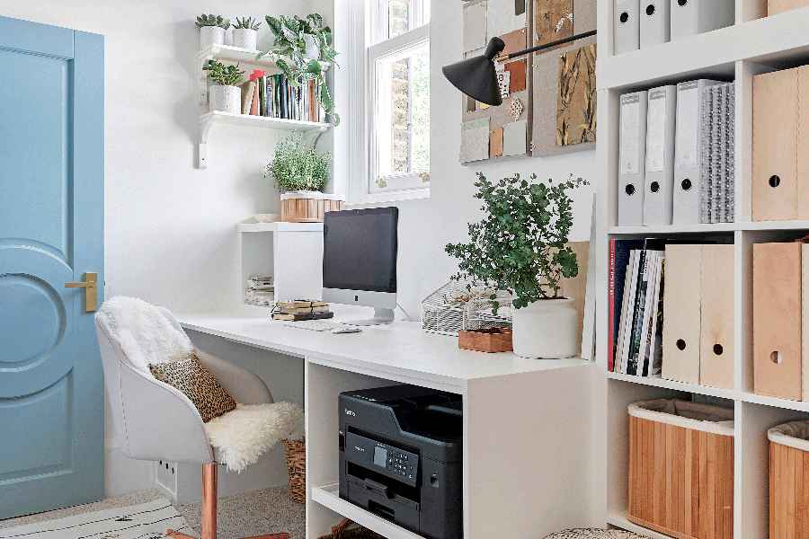 Home office ideas that work effieciently and look stylish.