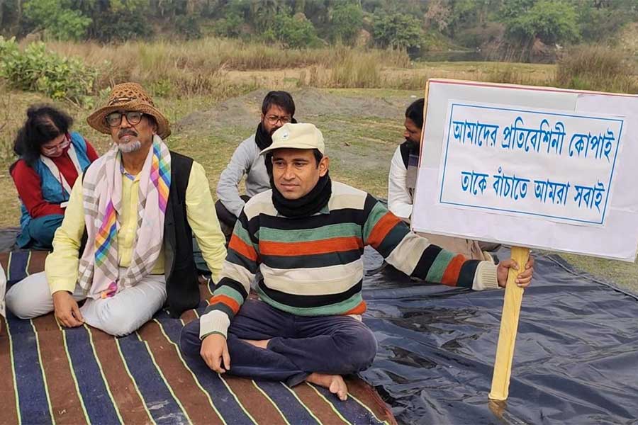 Protect Kopai River Campaign | Local residents staged protest in demand ...