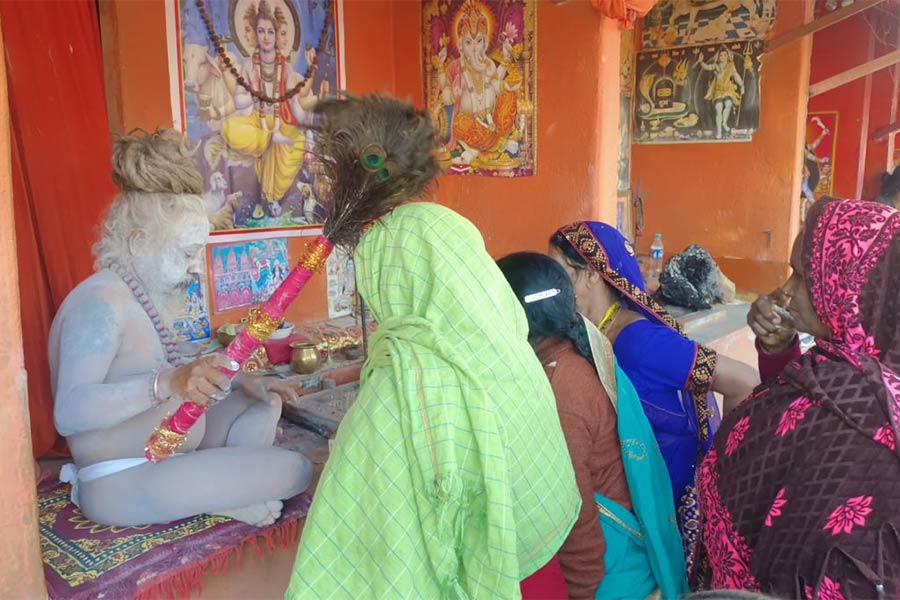 Naga Sages of Ganga Sagar requested to exempt their electricity bill