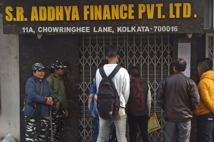 চৌরঙ্গির এই অফিসে ইডি হানা দিয়েছে।