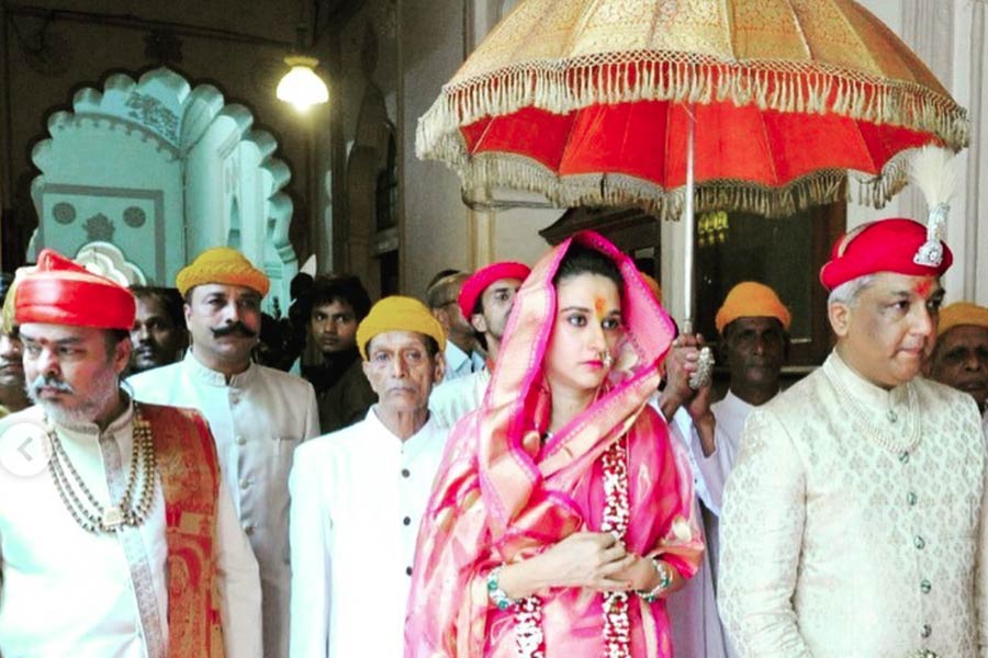 রঞ্জিত সিংহের মৃত্যুর পর বরোদার রাজা হিসাবে অভিষেক হয় সমরজিতের। ২০১২ সালের মে মাসে রাজার মুকুট পান তিনি। সমরজিতের রাজ্যাভিষেক উপলক্ষে সে বছরেরই জুন মাসে বিশাল আয়োজন হয়।